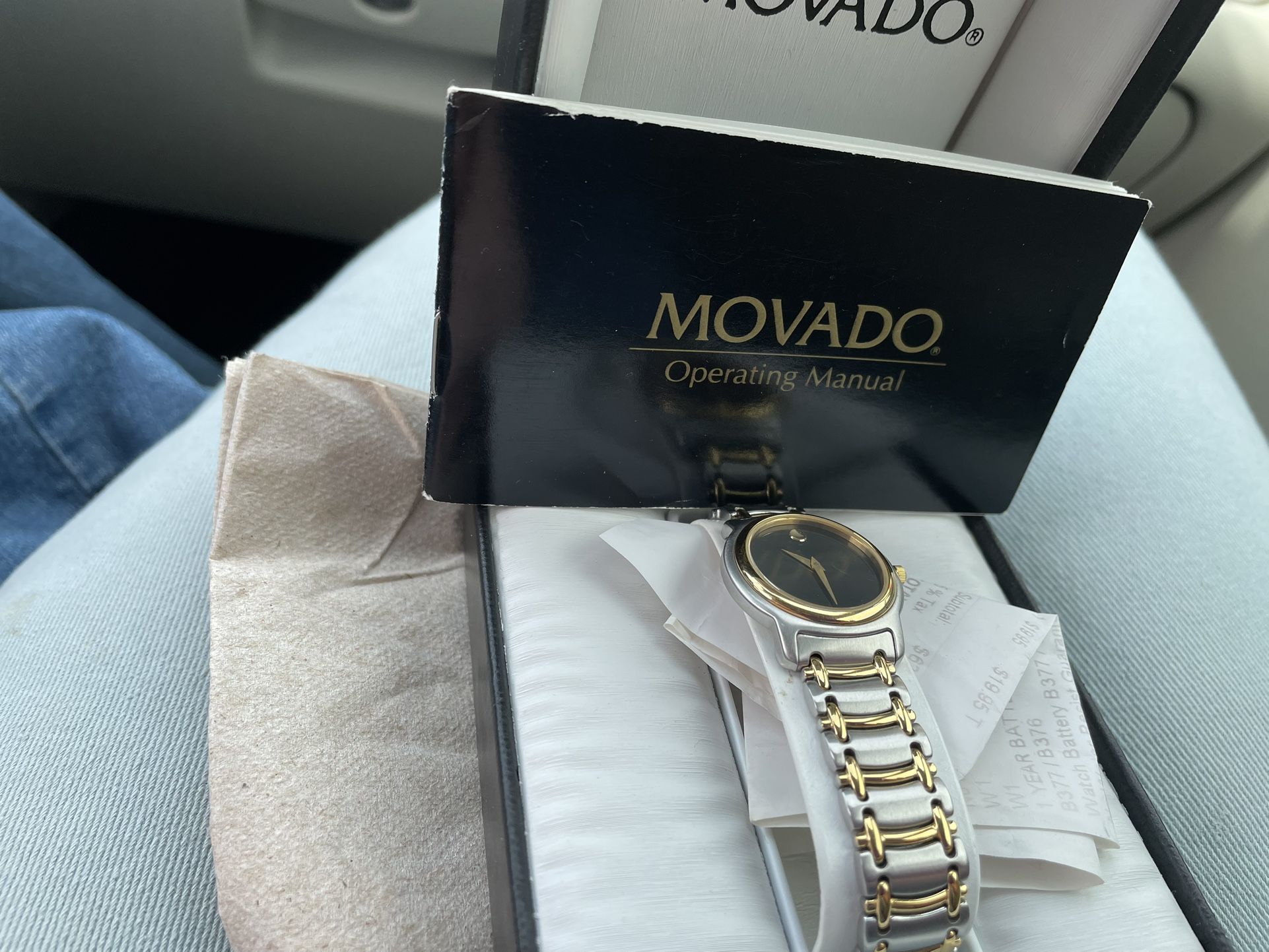 New Ladies Movado Museum Standard watch