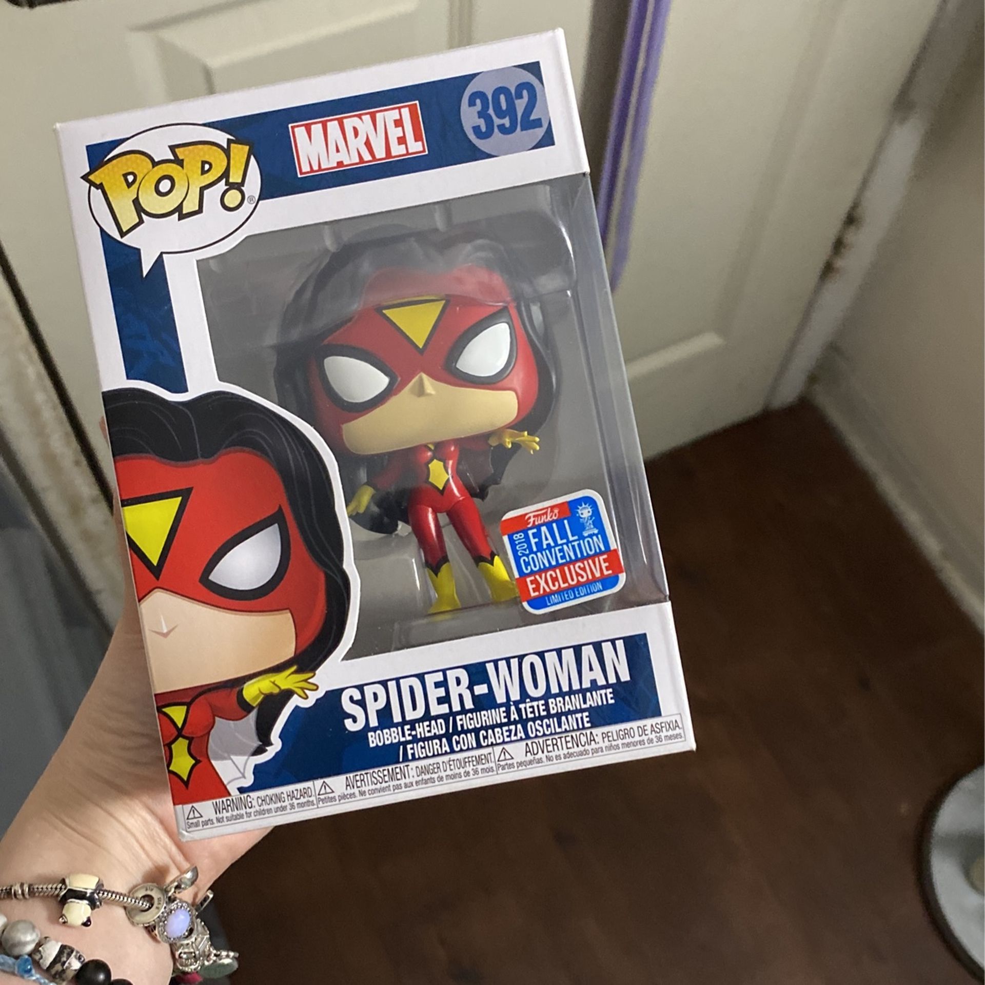 fall convention EXCLUSIVE spider woman  funko pop 