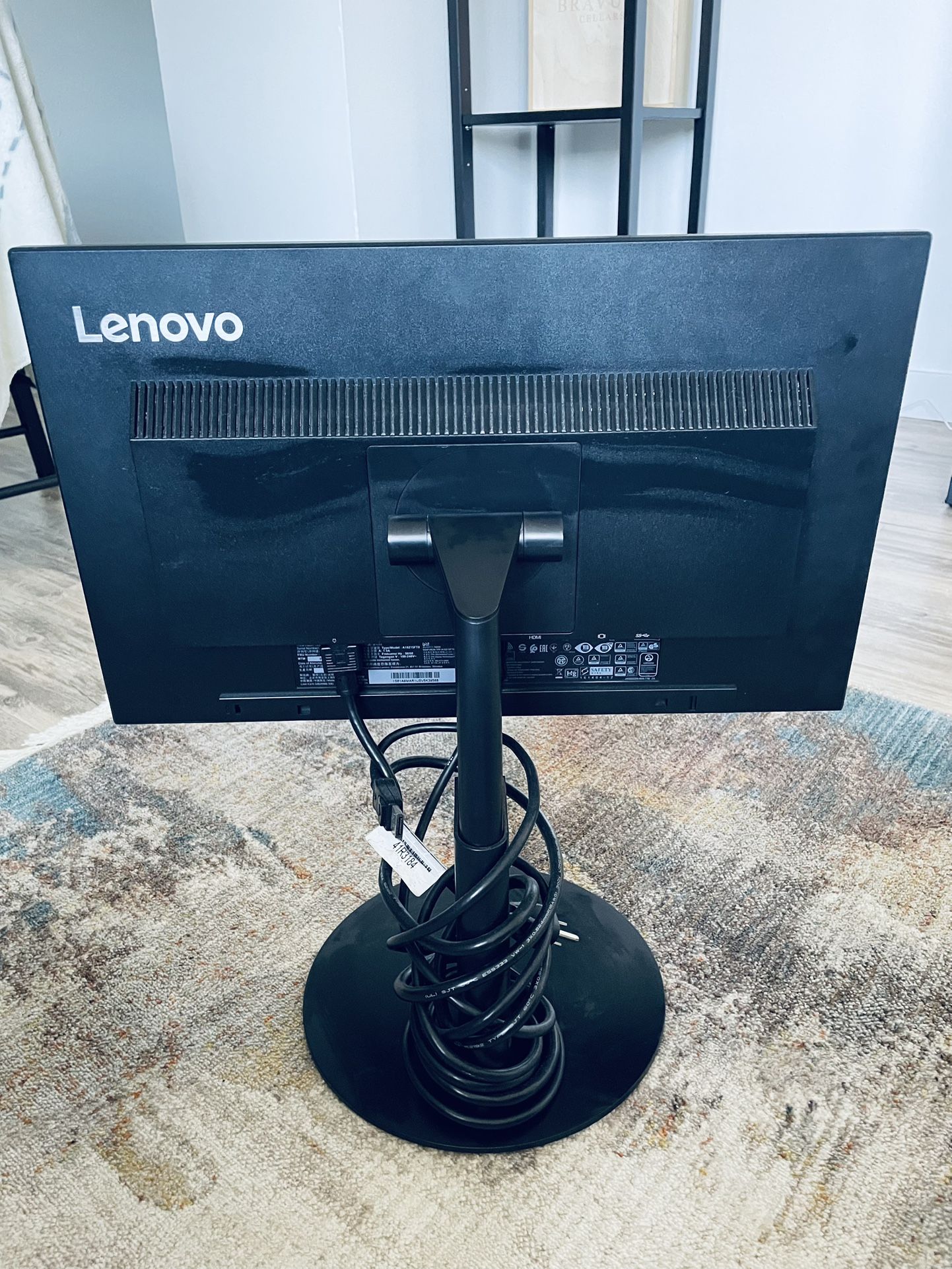 2 Lenovo Desktop Monitors