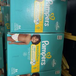 Pampers Size 6 (84 Count) $30 Each