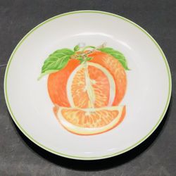 Beautiful Rare Seymour Mann San Fernando 7.5” Orange Salad Dessert Plate