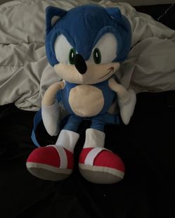 Sonic the Hedgehog Plush Stuffed Animal Backpack