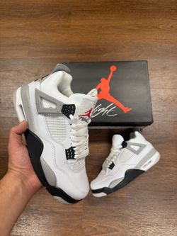 Air Jordan 4 Retro White Cement