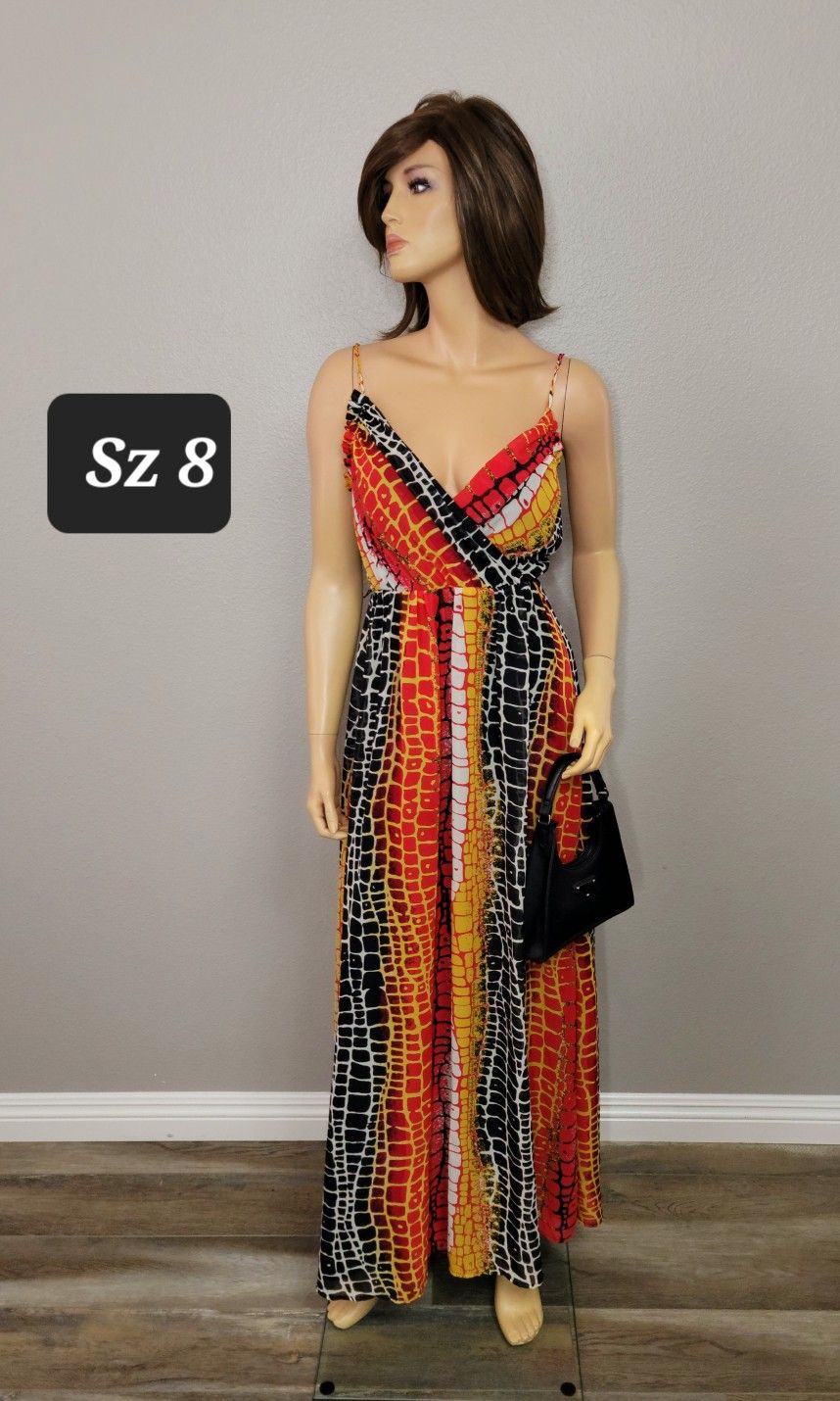 Boston Proper Long Casual Summer Dress Size 8