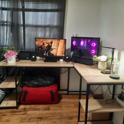 Gaming Setup, Without Gaming Chair.