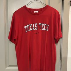 Vintage 90s Nike Texas Tech Shirt size L 