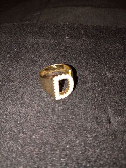 Gold plated ring D