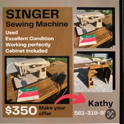 Singer Slant O Matic 500 Sewing Machine