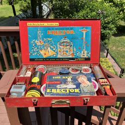 1949 Vintage Gilbert No. 10 1/2 Amusement Park Erector Set 