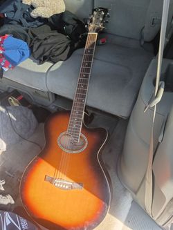 Vineyard acoustic electric guitar