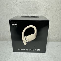 Apple Dr Dre Powerbeats Pro Wireless Bluetooth Earphones Ivory- Sealed