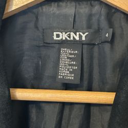 Black Suede Jacket- DKNY