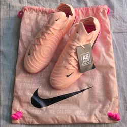 Nike Phantom GX 2 Elite AG Prism Pack Mens 6 / Womens 7.5 Soccer Cleats W/ Bag
