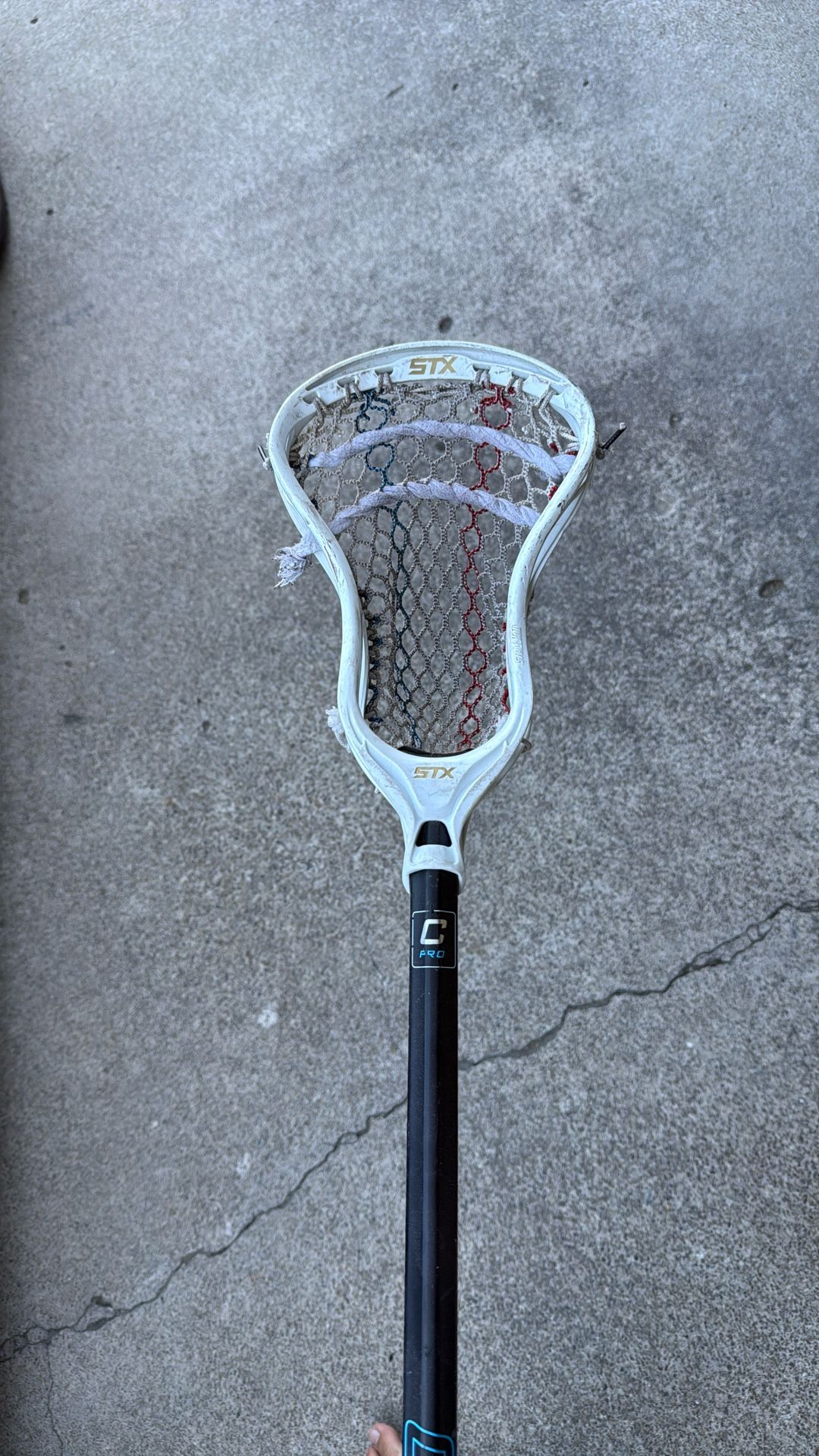 Lacrosse Stick - CarbonPro Shaft + STX Stallion 700 Head