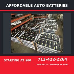 🚨🔋 Car Battery Sale 🚗💲5️⃣5️⃣💲 Houston TX