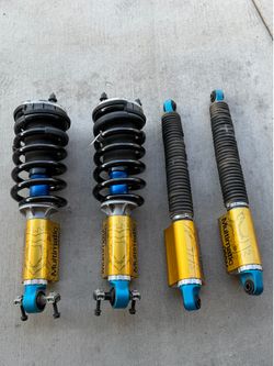 Silverado Zr2  GMC Sierra At4 X Front Struts and Rear Shocks