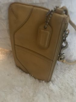 Authentic coach wristlet