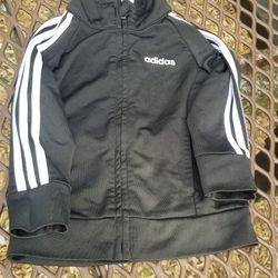 Kids Addidas Zip Up Jacket (size 12m)