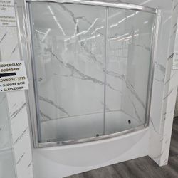 Bathtub Tub Combo And Glass Doors 