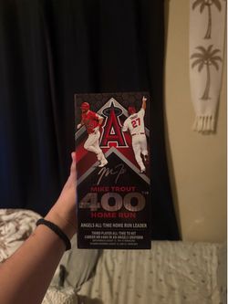 Mike trout 400 HR bobblehead