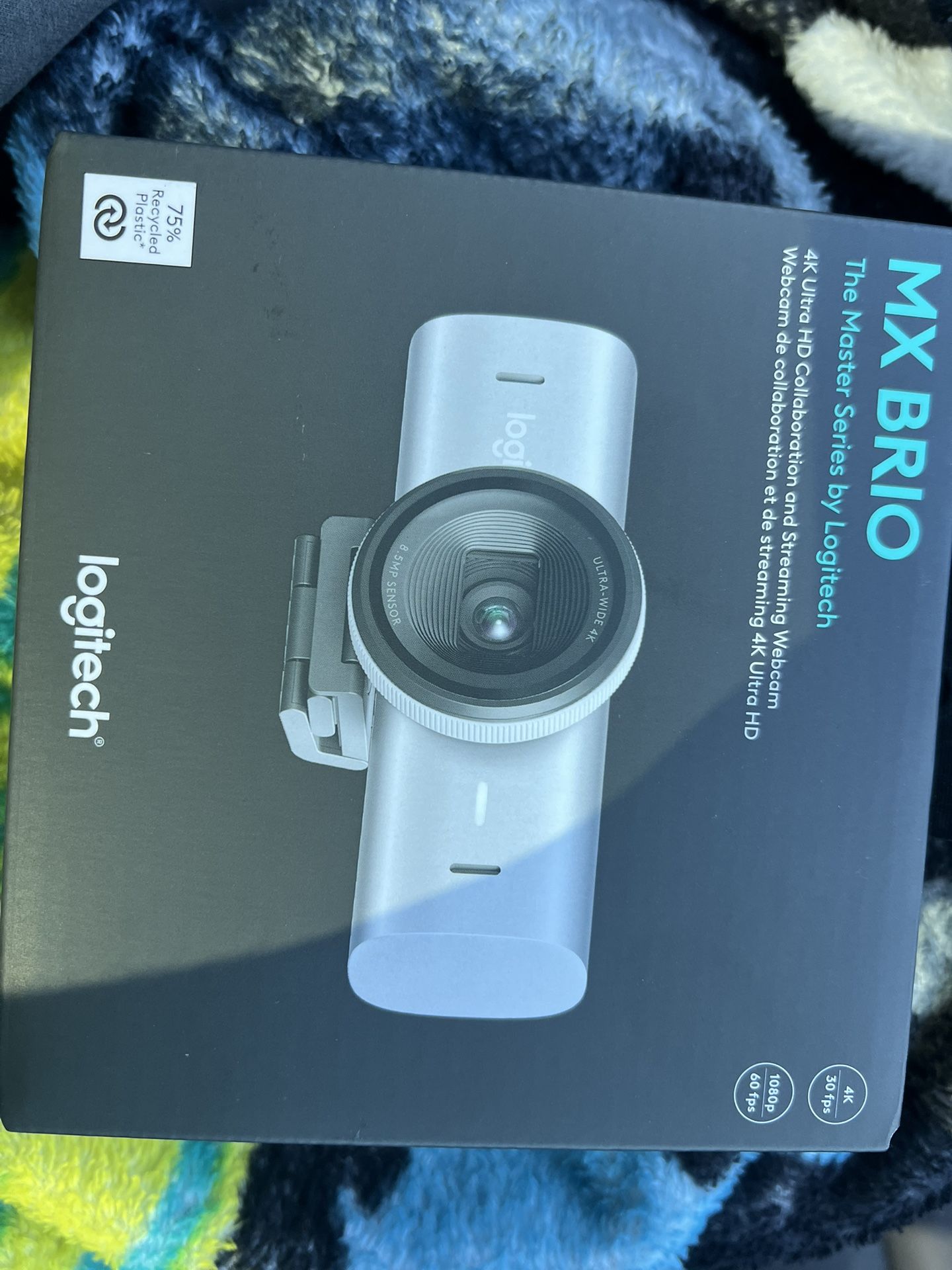 Logitech MX Brio 4K Streaming Webcam