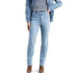 LEVI'S Classic Straight Fit Jeans Womens W31 L30 size 12 Medium 
