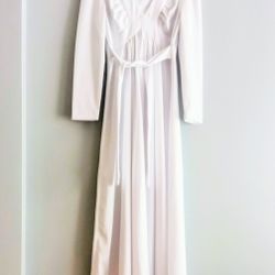 LDS TEMPLE DRESS SIZE MEDIUM 