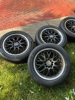 Tire with rims