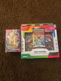 Pokemon TCG Ascended Heroes Booster Bundle x First Partner Collection