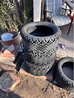 Golf cart tires
