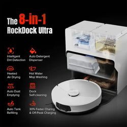 Roborock - S8 Mach Ultra - Robot Vacuum