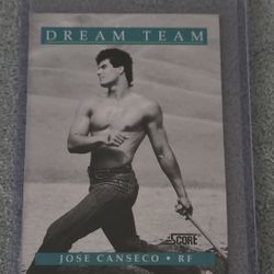 1991 Score #441 Jose Canseco Dream Team Oakland Athletics RJS