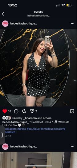 New dress polkdot