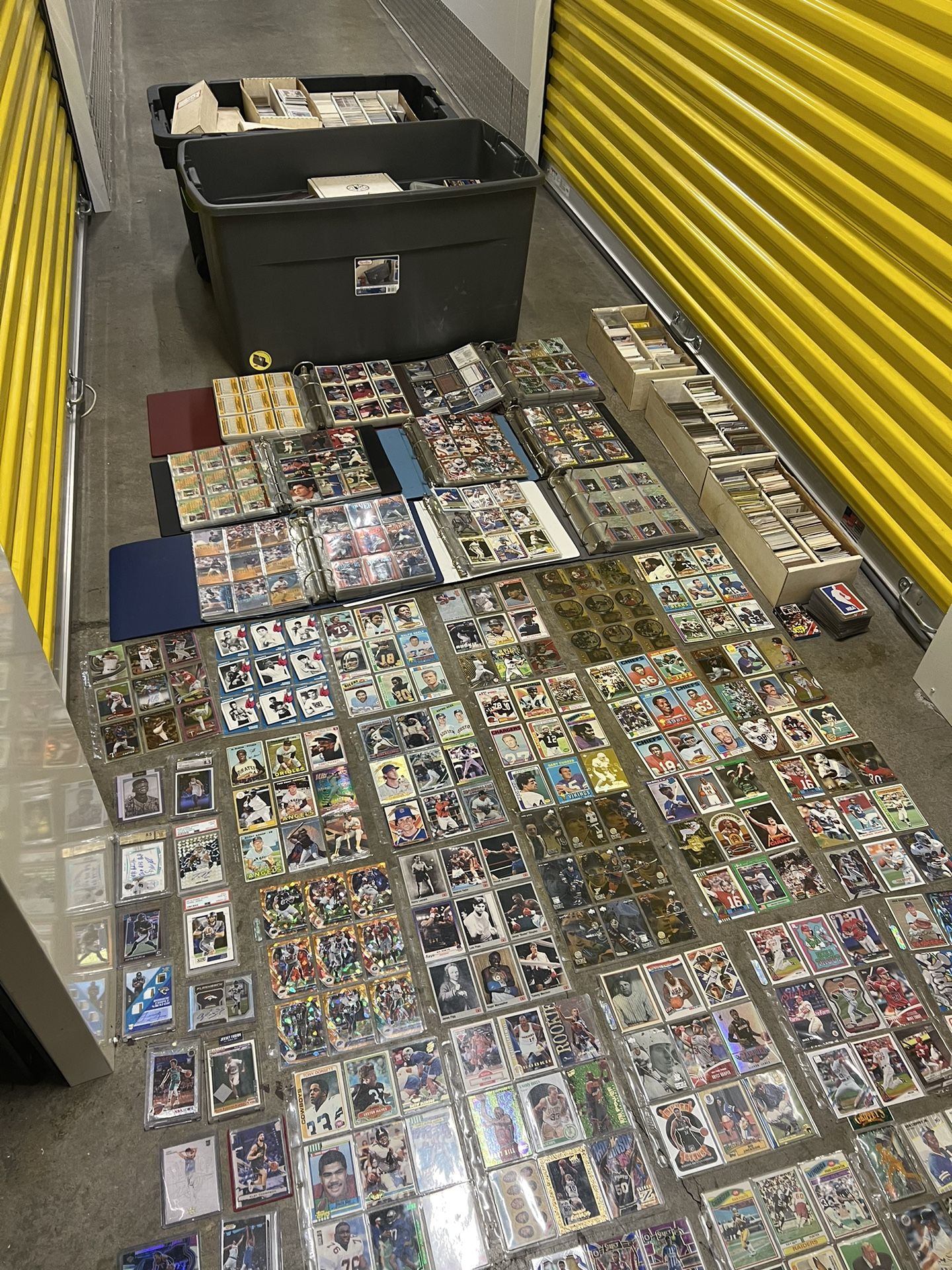 Massive Sports Card Lot