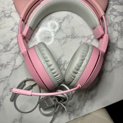 Pink Headset