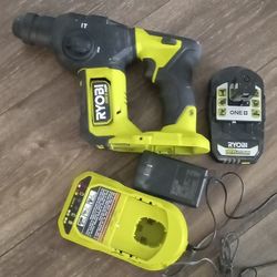 ryobi hammer drill like new 