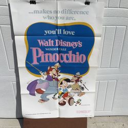 Disney Pinocchio Poster