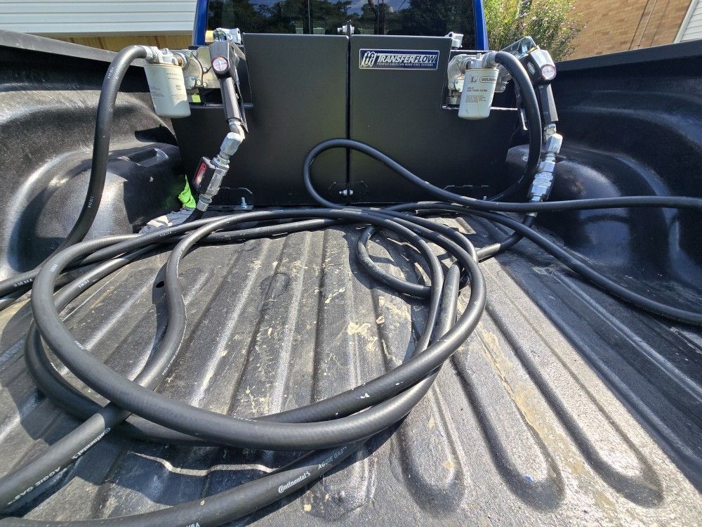 50/50 Gallon Split Refueling Tank System For Gas, Diesel, and Kerosene