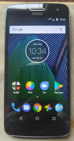 Motorola Moto G5 Plus - 32gb+32gb SD - Unlocked