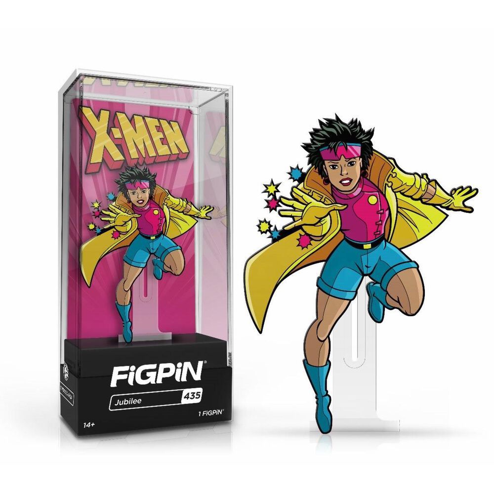 New In Box - Large Figpin - X-Men Marvel Comic Books - Jubilee Pin Brooch Collectible