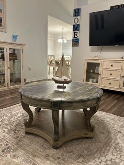 Beautiful Round Solid Wood Table
