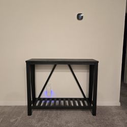 Tommy Hilfiger Black Doorway Hallway End Console Table