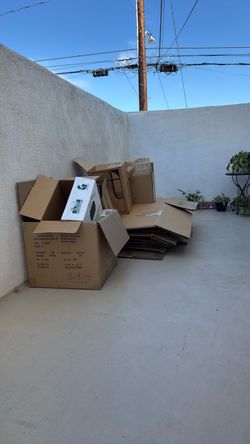 FREE moving boxes