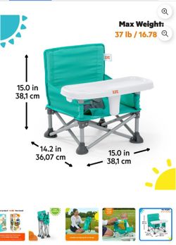 Pop 'N Sit Portable Baby Booster Seat