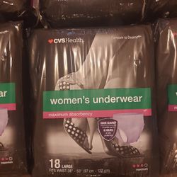 Over 144 LARGE women's ADULT diapers