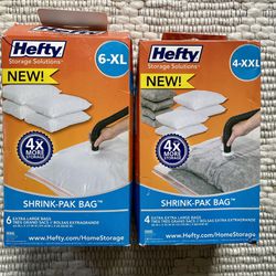 Hefty Storage Solutions Shrink-Pak Bag