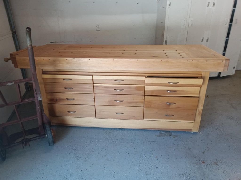 Wood Tool Table