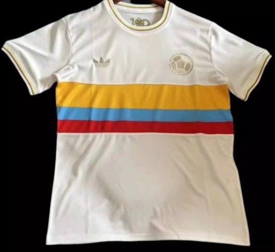 Colombian Retro Jersey 100 Year Anniversary Sizes S, L, & XL
