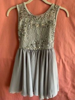 Baton, dance, ice skating dress, child medium or large