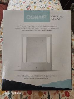 CONAIR - Crystal Clear LED Makeup Mirror - White